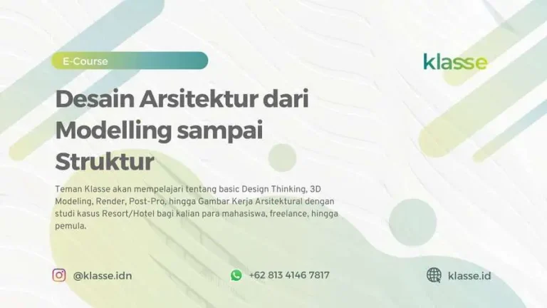 Desain Arsitektur dari Modelling Sampai Struktur